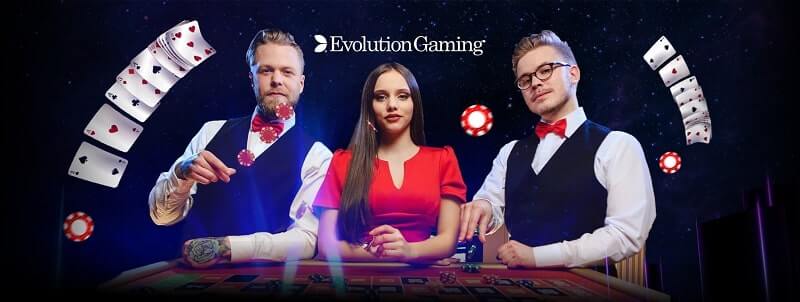 evolution gaming สมัคร ทางเข้าเล่น ไพ่ ชิปคาสอโน คนผู้หญิง 2 คน คนผู้ชาย 1 คน