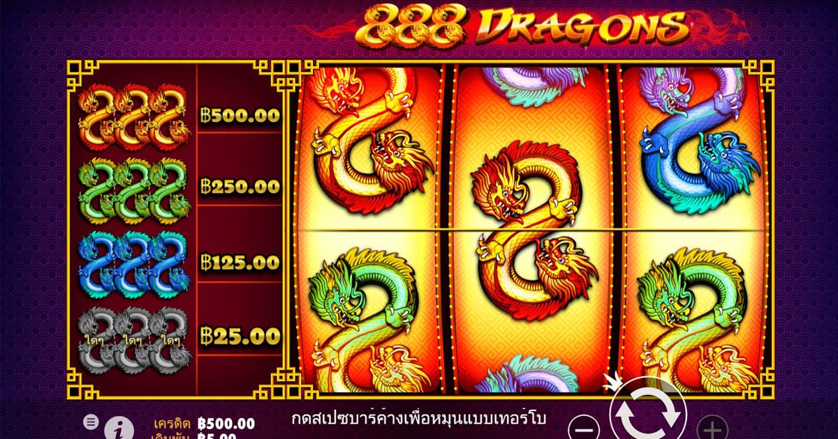 เกมสล็อต 888 dragons